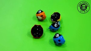 Инерционная машинка жучок-волчок