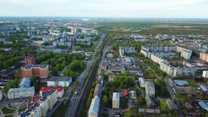 4K. Архангельск с 20 обзорных точек. Архангельская область.