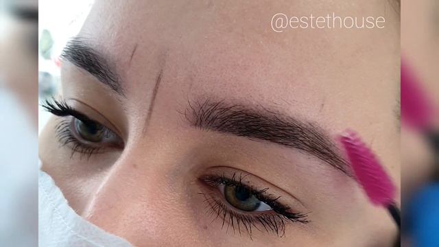 Пудровые брови (заживший результат) смотреть онлайн