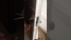 Установка сантехнической защелки в двери Д Крафт