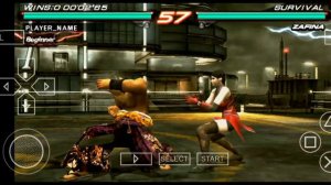 Tekken 6 play in mobile | HEIHACHI VS ZAFINA |