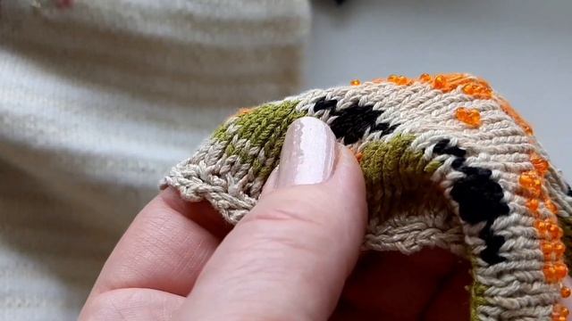 Украшение вязаных изделий бисером. Мои предпочтения. Decoration of knitted products with beads. смотреть онлайн