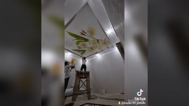 натяжной потолок "залив" смотреть онлайн