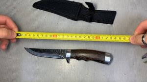 Нож Волк охотничий сталь 65х13.