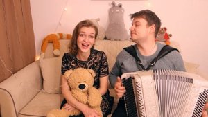 Чумовая песня, которая могла пройти мимо | Метель | Баянист Андрей Данской и Полина Полякова!