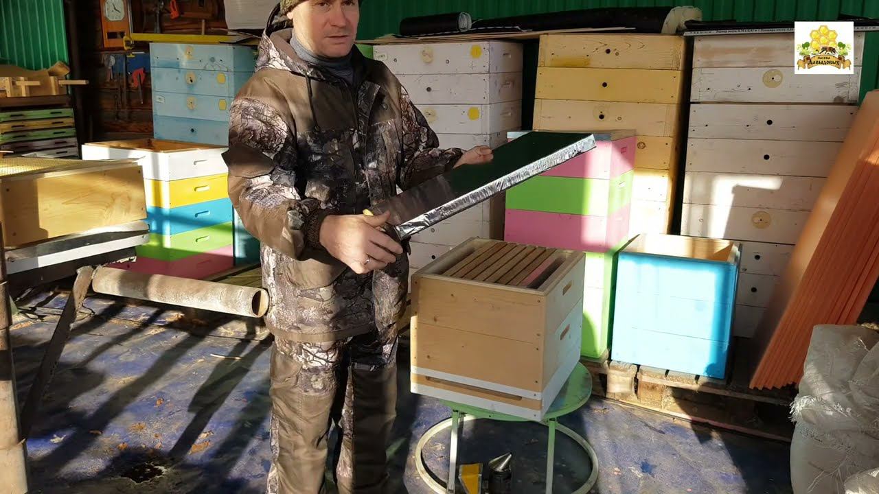 Конструкция улья Дадан на 10 рамок смотреть онлайн