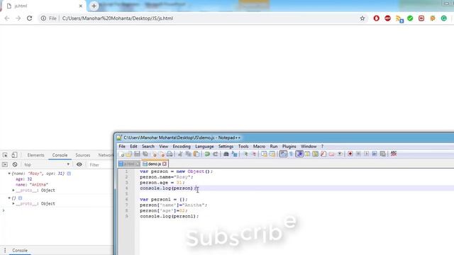 JavaScript Object Creation