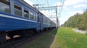 Электропоезд ЭР9Тм-801  ст. Осиповичи-lll