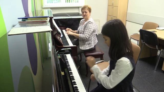 Работа с начинающими. Фортепиано. смотреть онлайн