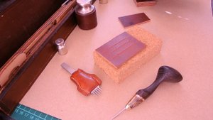 Шило для работы с кожей конусное и ромбовидное от мастерской FATHER CRAFT