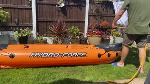 bestway Hydro Force x2 - inflatable kayak clean