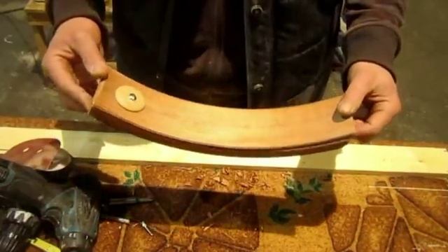 Ваза-веер.Vase-fan.Гнутоклееная древесина. смотреть онлайн