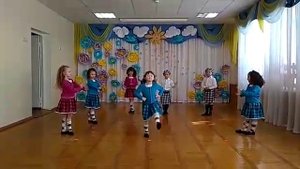 Видео шотландский танец ДОУ 34