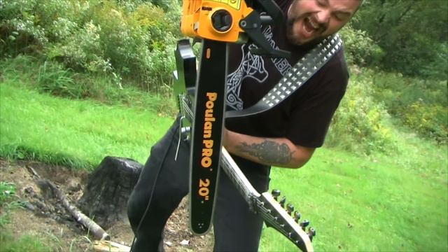 CHAINSAW GUITAR SOLO - DAVE MARTIN (HD) смотреть онлайн