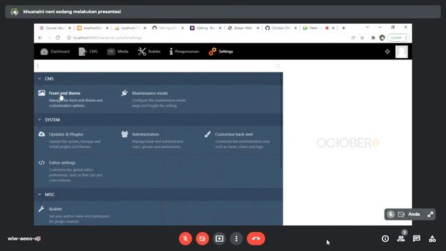 Pemrograman Web dengan October CMS смотреть онлайн