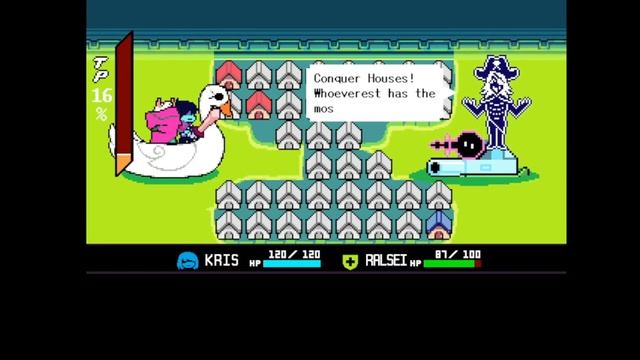 Deltarune Chapter 2: Kris and Ralsei Boat Ride Scene смотреть онлайн