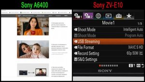ZV-E10 vs A6400. Какую камеру выбрать для Yotube, TikTok, Instagram.