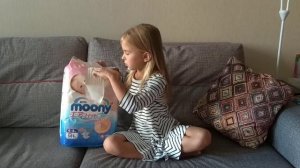 Обзор памперсов Moony из Rozetka