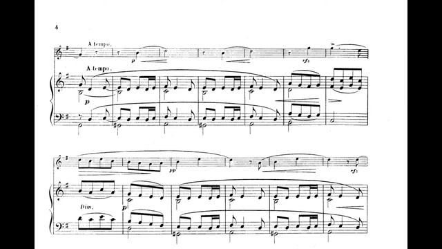 Émile Paladilhe - Solo for oboe and piano (piano accompaniment) смотреть онлайн