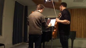 Уроки игры на альте в Хельсинской консерватории.