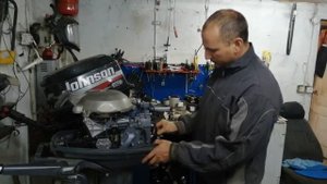 Консервация лодочного мотора YAMAHA 30