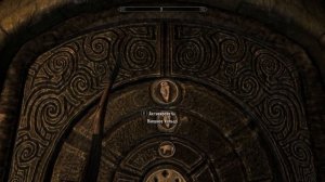 Elder Scrolls V  Skyrim  Как открыть дверь при помощи Золотого когтя