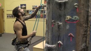 Rock Climbing : How to Belay a Climber in Indoor Rock Climbing