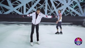 Ольга Бузова и Дмитрий Соловьев. Тренировка. Ледниковый период 2020. Фрагмент выпуска от 19.12.2020