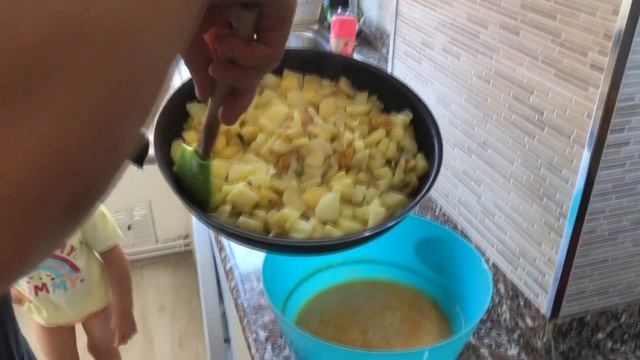 ИСПАНСКАЯ КАРТОФЕЛЬНАЯ ТОРТИЛЬЯ. Очень простой но вкусный рецепт- TORTILLA DE PATATAS