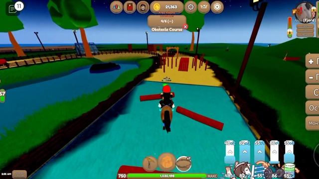 ~Новое обновление, Остров для тренеровок~/новые масти лошади, манеж и т. д/ смотреть онлайн