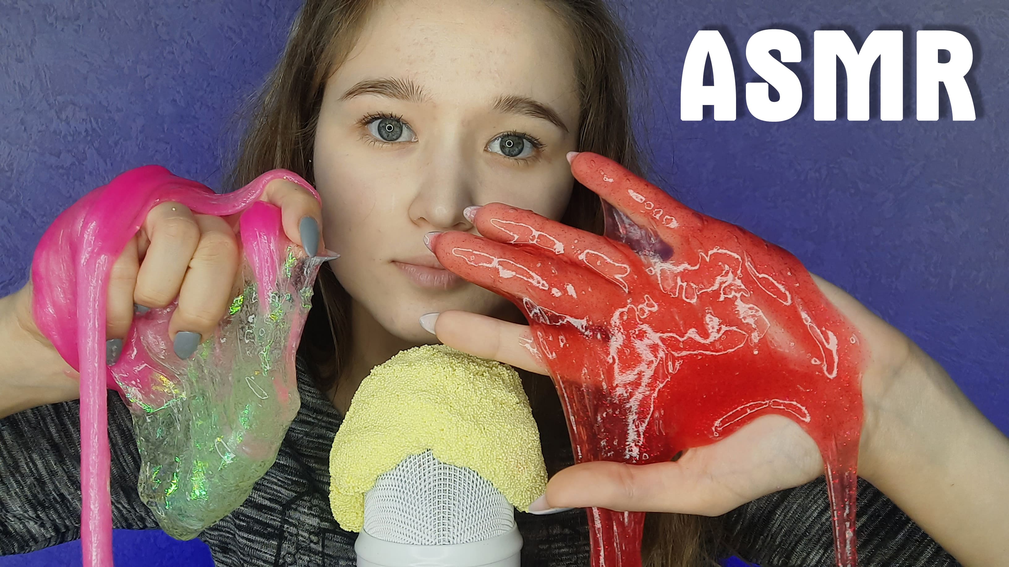 ?✨ АСМР слаймы, лизун, пластилин | ASMR slimes✨?