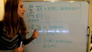 Надежда Арасланова. ДНИ НЕДЕЛИ на китайском языке