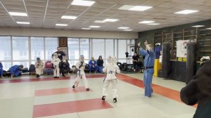 2024. Москва. Открытая тренировка по кудо 9-10 лет СК Легион 1/16