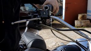 #1 Выкатил, прокачка тормозов и сцепления,замена жидкости Intruder VL1500