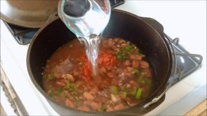 Jambalaya in a Lodge Dutch Oven Recipe