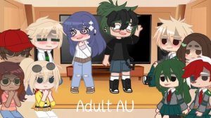 MLB and MHA react to Marinette and Deku’s AU’s//original?//my AU//BkDk ??
