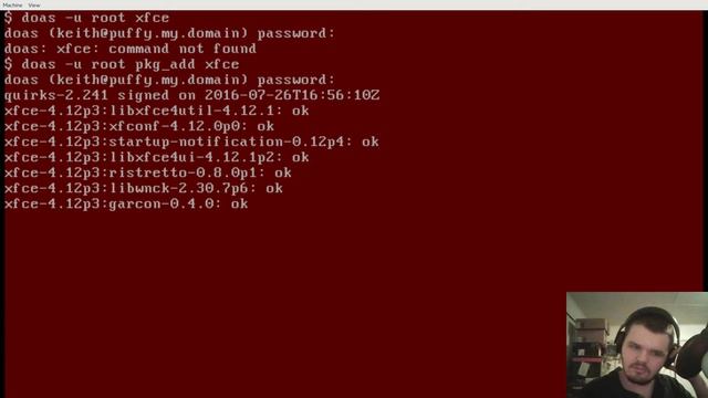 OpenBSD installation and configuring!