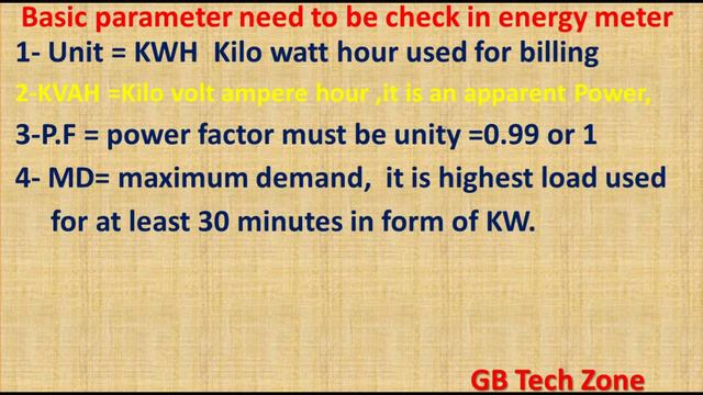 How to check meter reading |kwh units in digital electric meter | All parameter complete informatio