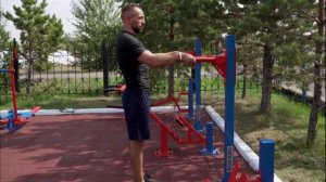 Уличные тренажеры IronKing. Жим лежа S409