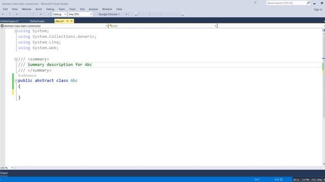 Can we have static constructor inside abstract class | C# Tutorial in Hindi | Lesson - 30 смотреть онлайн