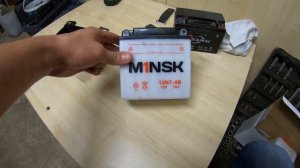 Сдохла АКБ на ZUUM CR250. Замена на более мощную АКБ