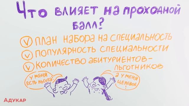 ЧТО ТАКОЕ ПРОХОДНОЙ БАЛЛ? ПОСТУПЛЕНИЕ В ВУЗ смотреть онлайн