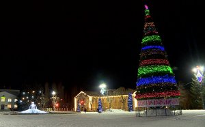 Грязи к новому году украшали власти и местные жители