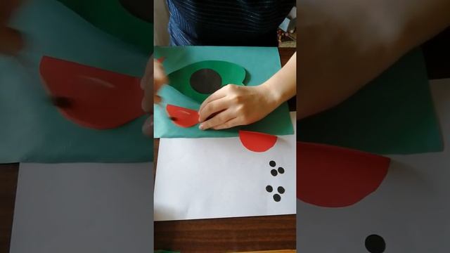 Аппликация " БОЖЬЯ КОРОВКА " ? смотреть онлайн