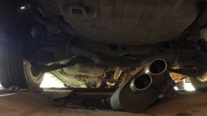 Nissan teana without muffler Ниссан Теана без глушителя
