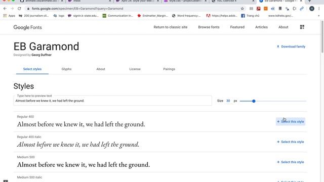 How to select a font family from Google Fonts смотреть онлайн