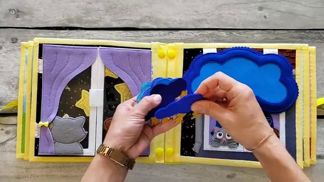 Книга из фетра "Усатый счёт" смотреть онлайн