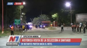 Emoción pura: así llegaban los Campeones del Mundo a Santiago del Estero