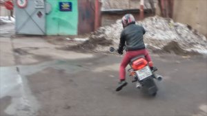 покатушка на Яве 638 (Jawa 638)