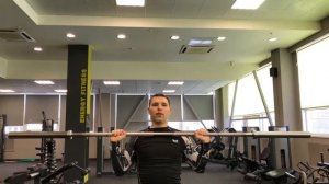 Жим штанги над головой